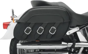 Saddlemen 3501-0224 Rigid-Mount Quick-Detach Slant Saddlebag - Drifter