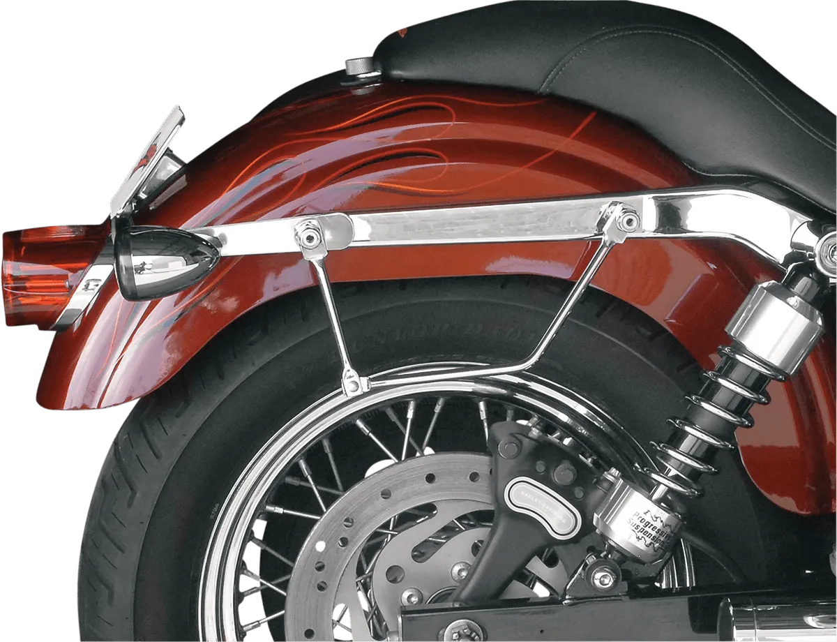 Saddlemen 3501-0224 Rigid-Mount Quick-Detach Slant Saddlebag - Drifter