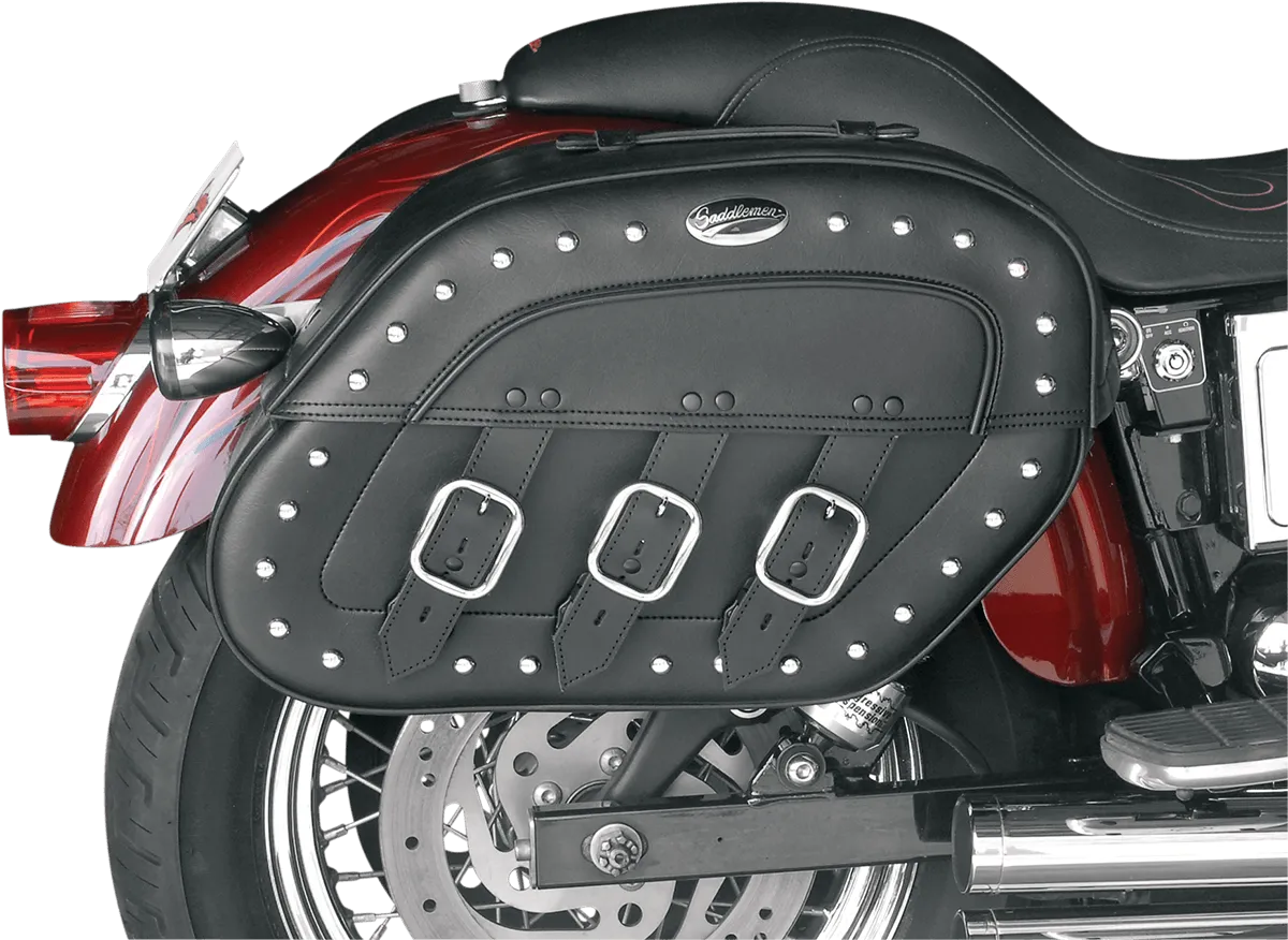 Saddlemen 3501-0224 Rigid-Mount Quick-Detach Slant Saddlebag - Drifter