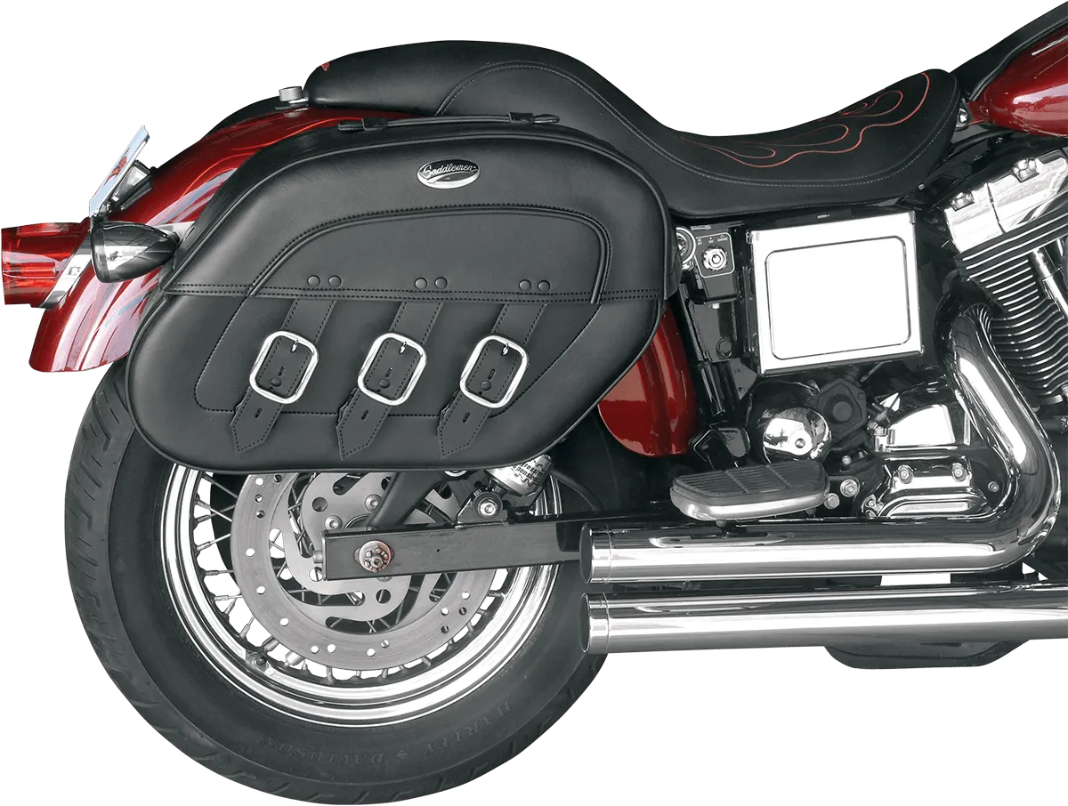 Saddlemen 3501-0224 Rigid-Mount Quick-Detach Slant Saddlebag - Drifter