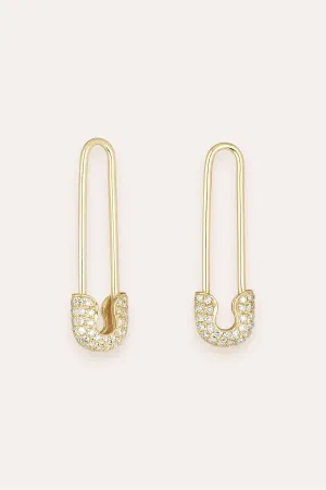 Safety Pin (Gold)
