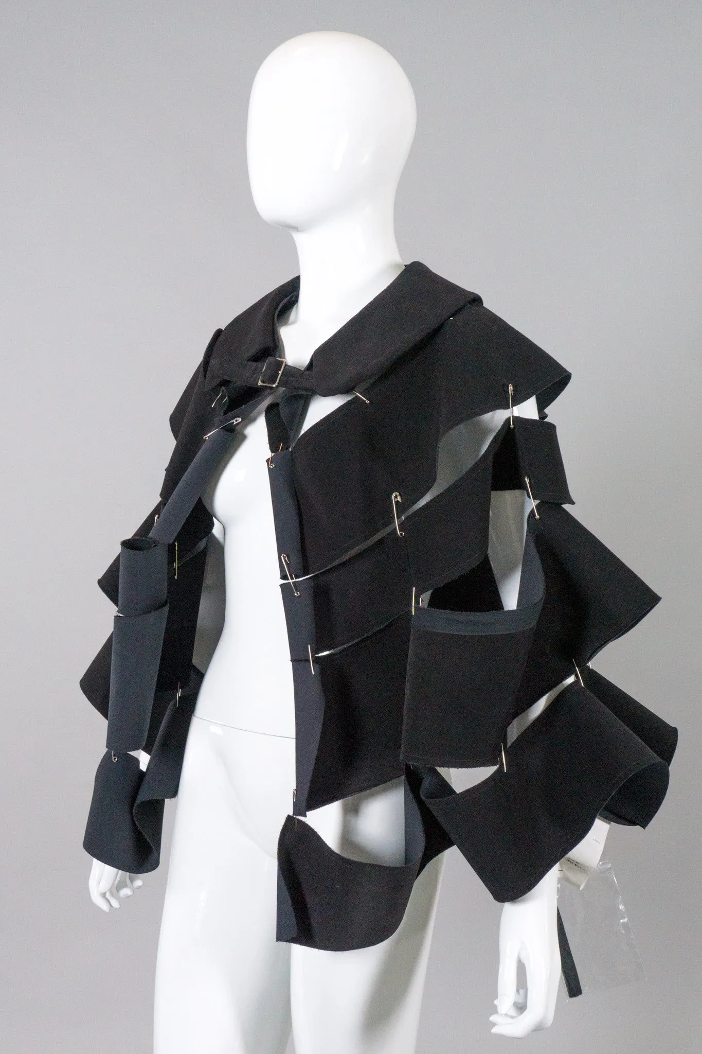 Safety Pin Panel Cape