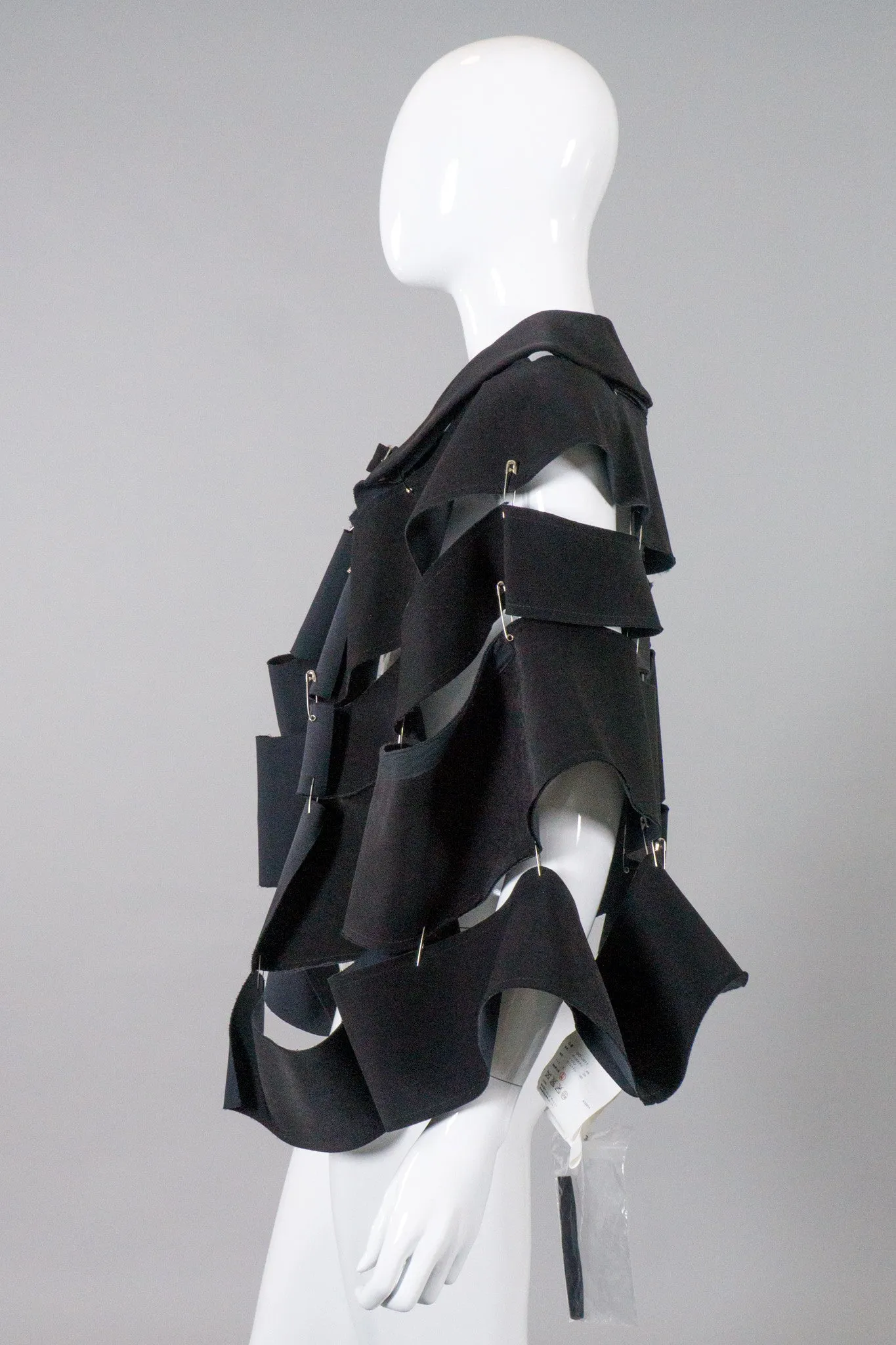 Safety Pin Panel Cape