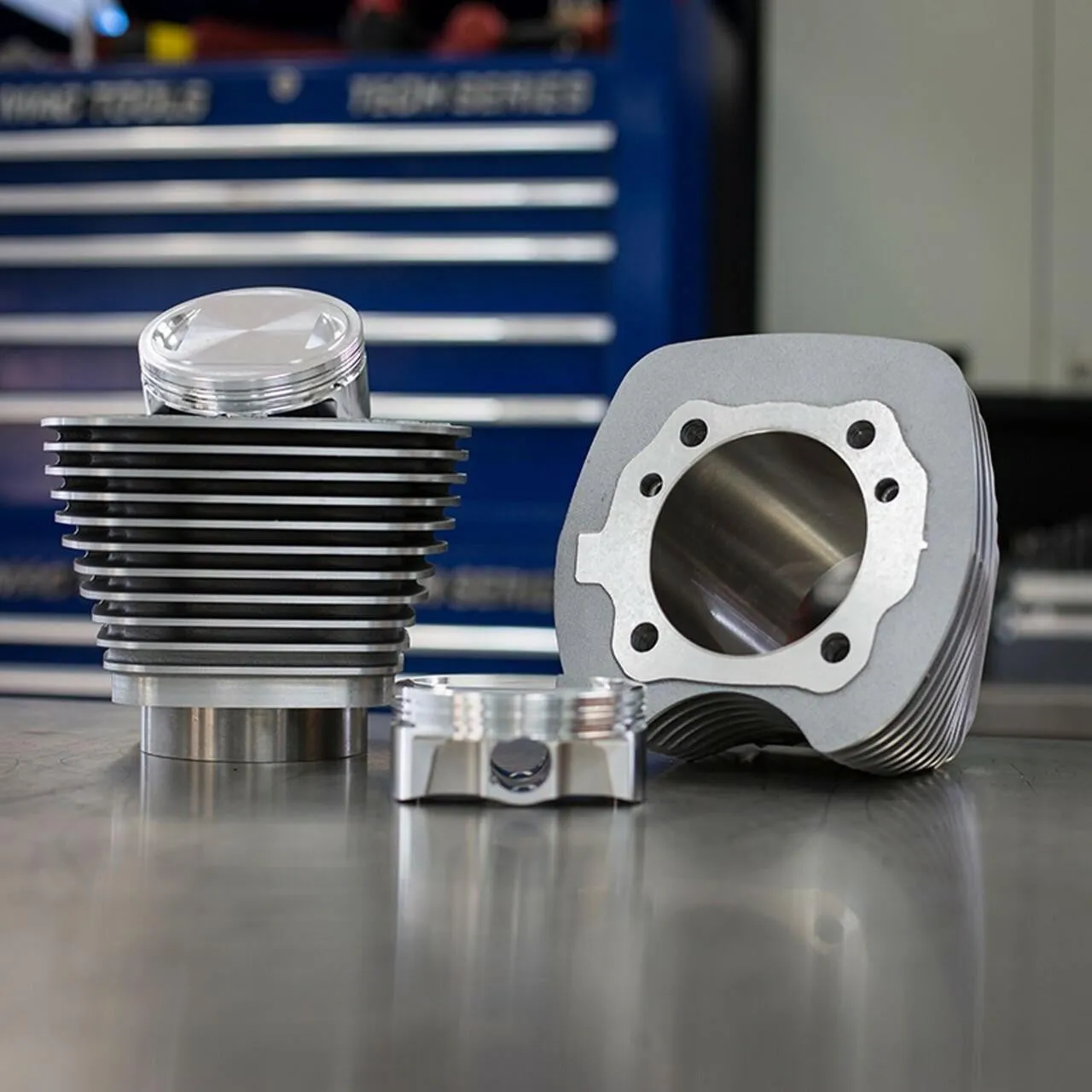 S&S Cycle - 4" Sidewinder Big Bore Kit for 1999-2006 HD Big Twin Models - Silver
