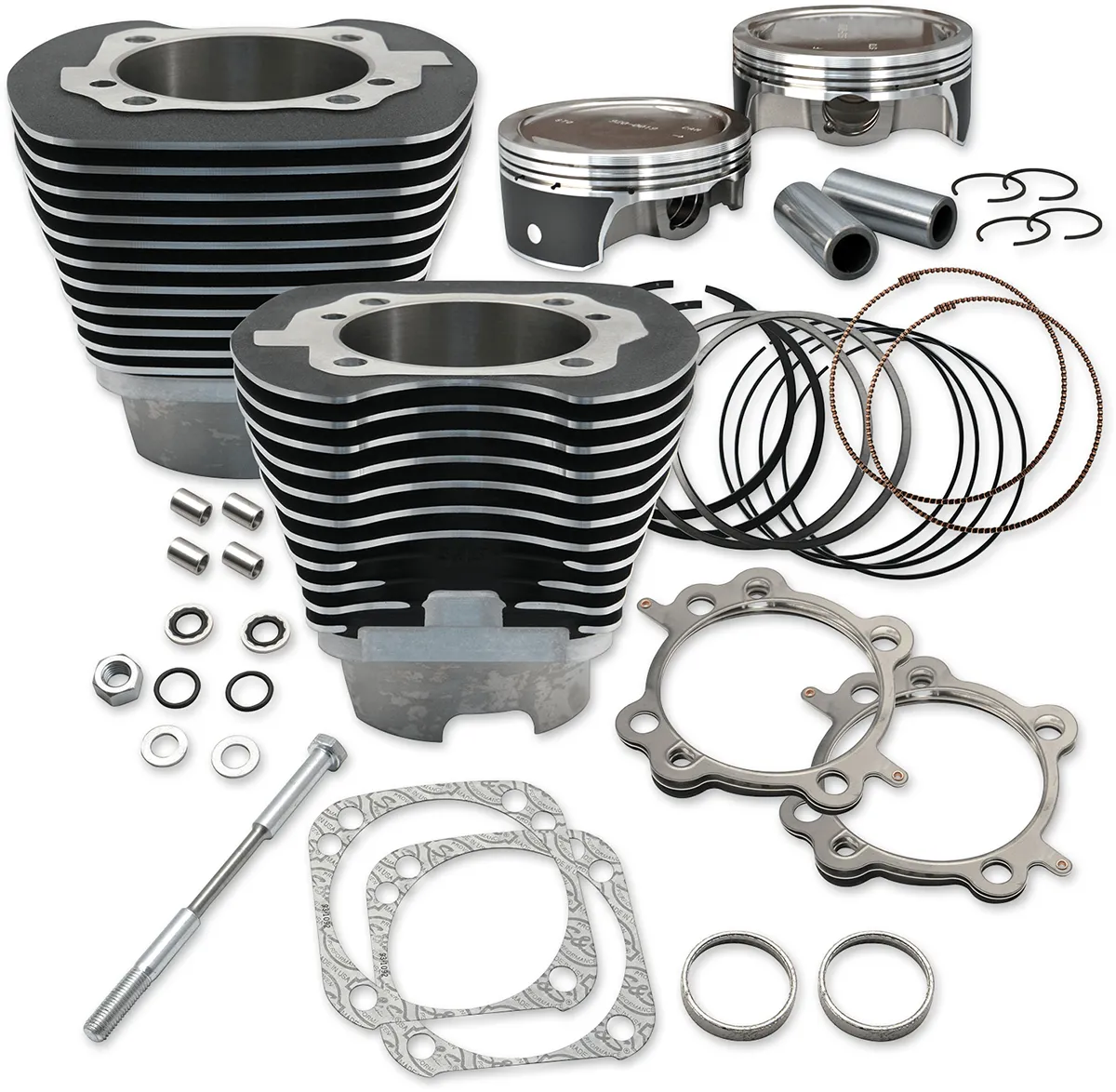 S&S Cycle 910-0324 4-1/8in. Bore Cylinders with Pistons Kit