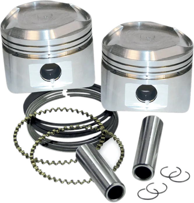 S&S Cycle 92-2026 3 1/2in. Forged Piston Kit for Super Stock Heads - Standard Bore