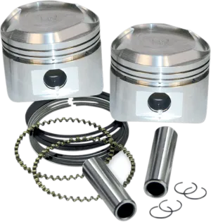 S&S Cycle 92-2026 3 1/2in. Forged Piston Kit for Super Stock Heads - Standard Bore