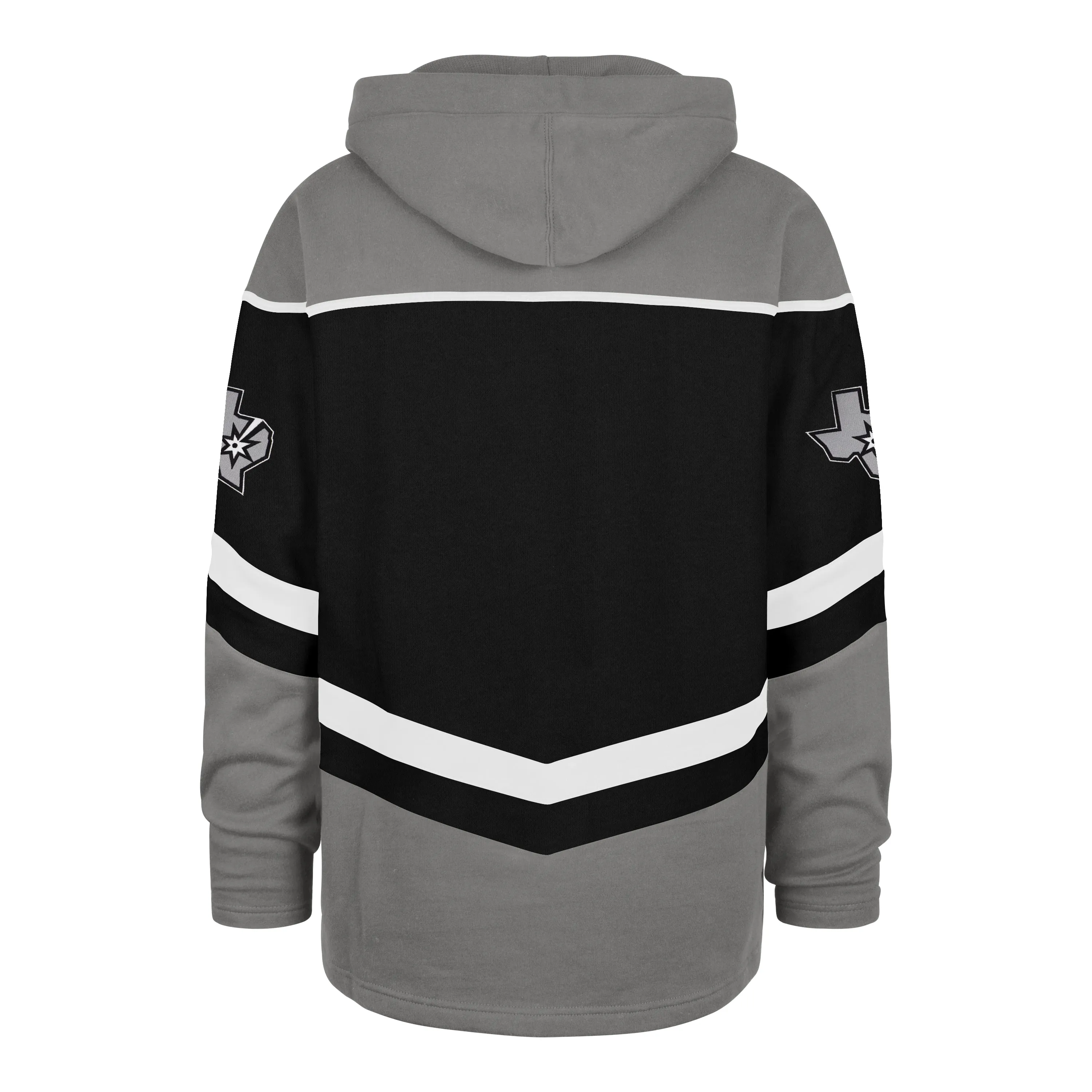 SAN ANTONIO SPURS TRI SATIN '47 LAYUP LACER HOOD