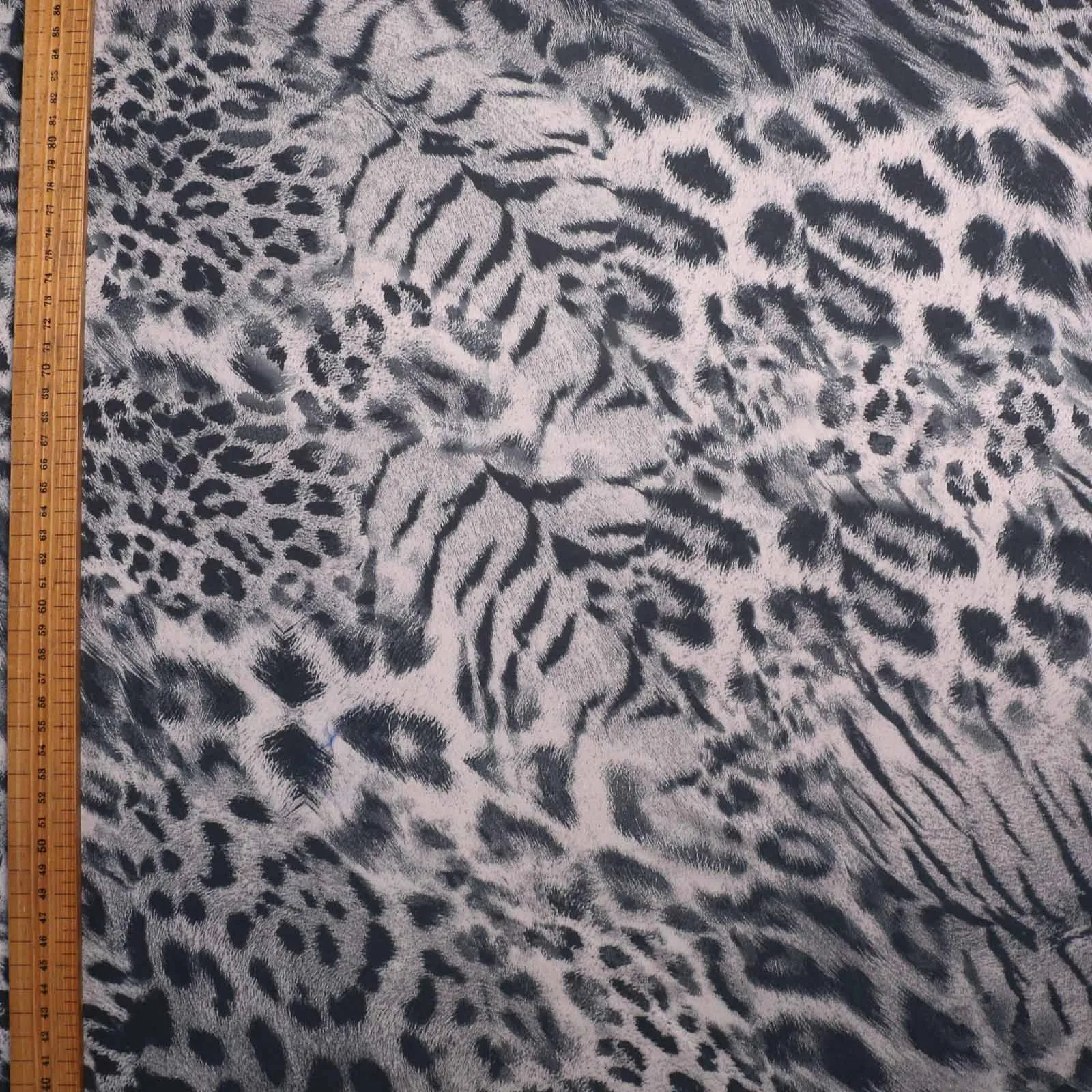Satin Fabric - Grey