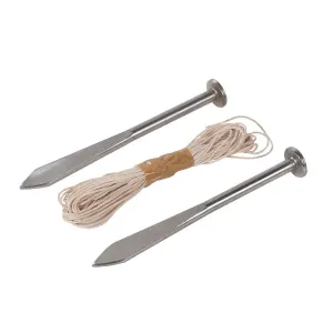 Silverline Forged Line Pins 2pk 160mm 28299