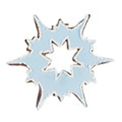 Snowflake Ice Crystal Cookie Cutter 10cm