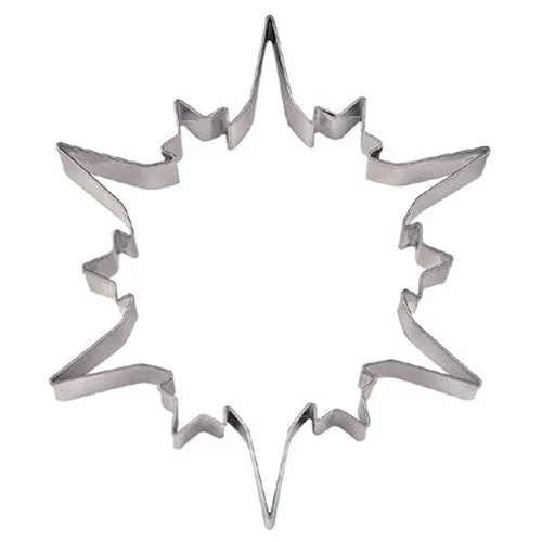Snowflake Ice Crystal Cookie Cutter 10cm