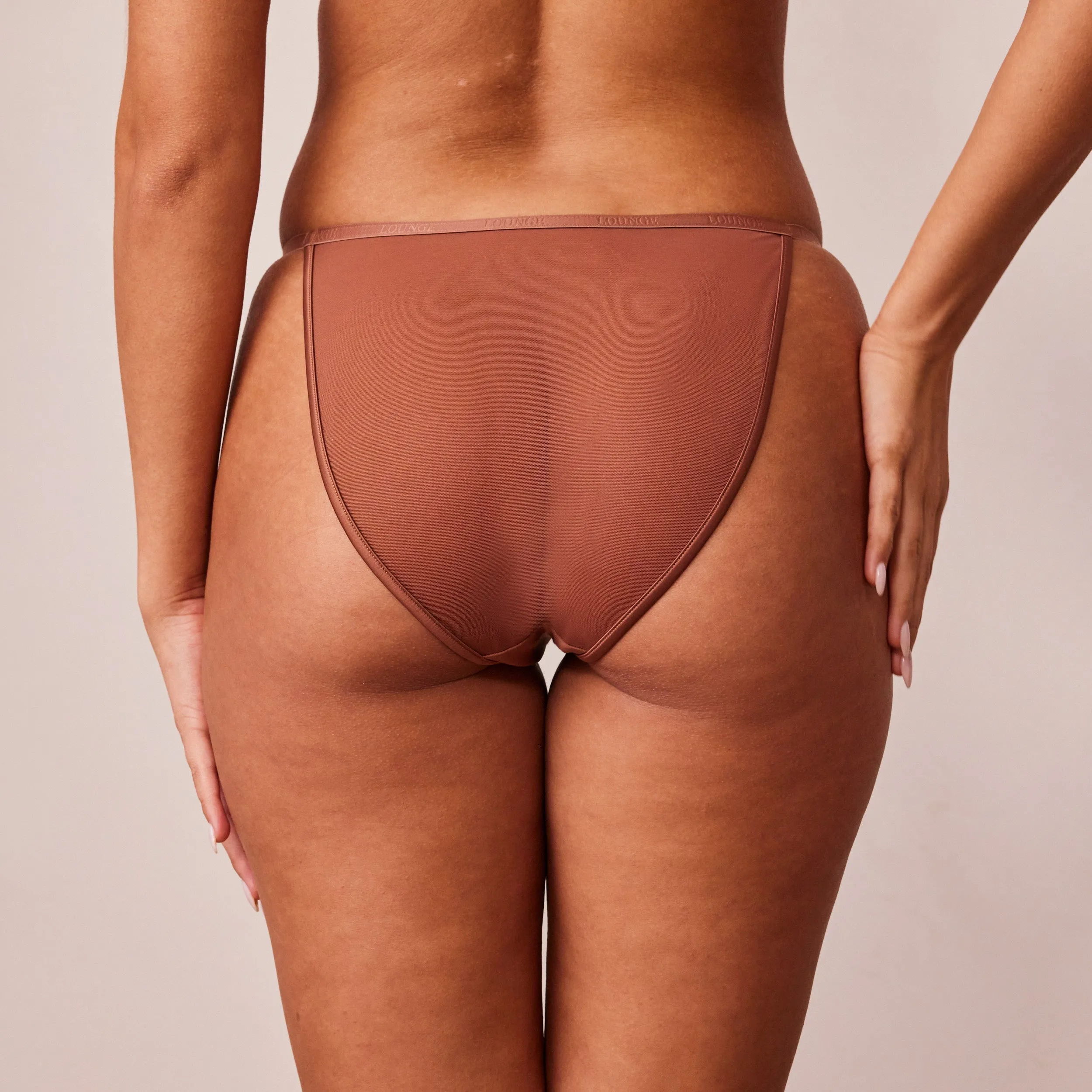 Soft Satin Culotte - Moka