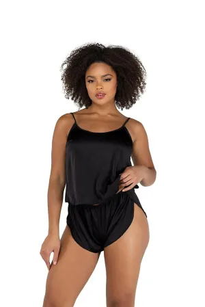 Soft Satin Tulip Short Set