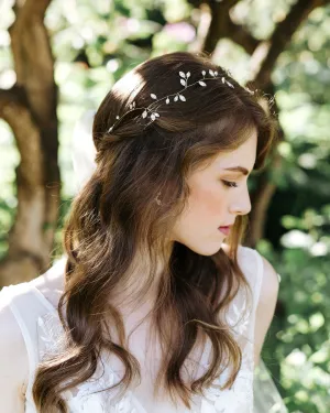 Sparkling Crystal Hair Vine