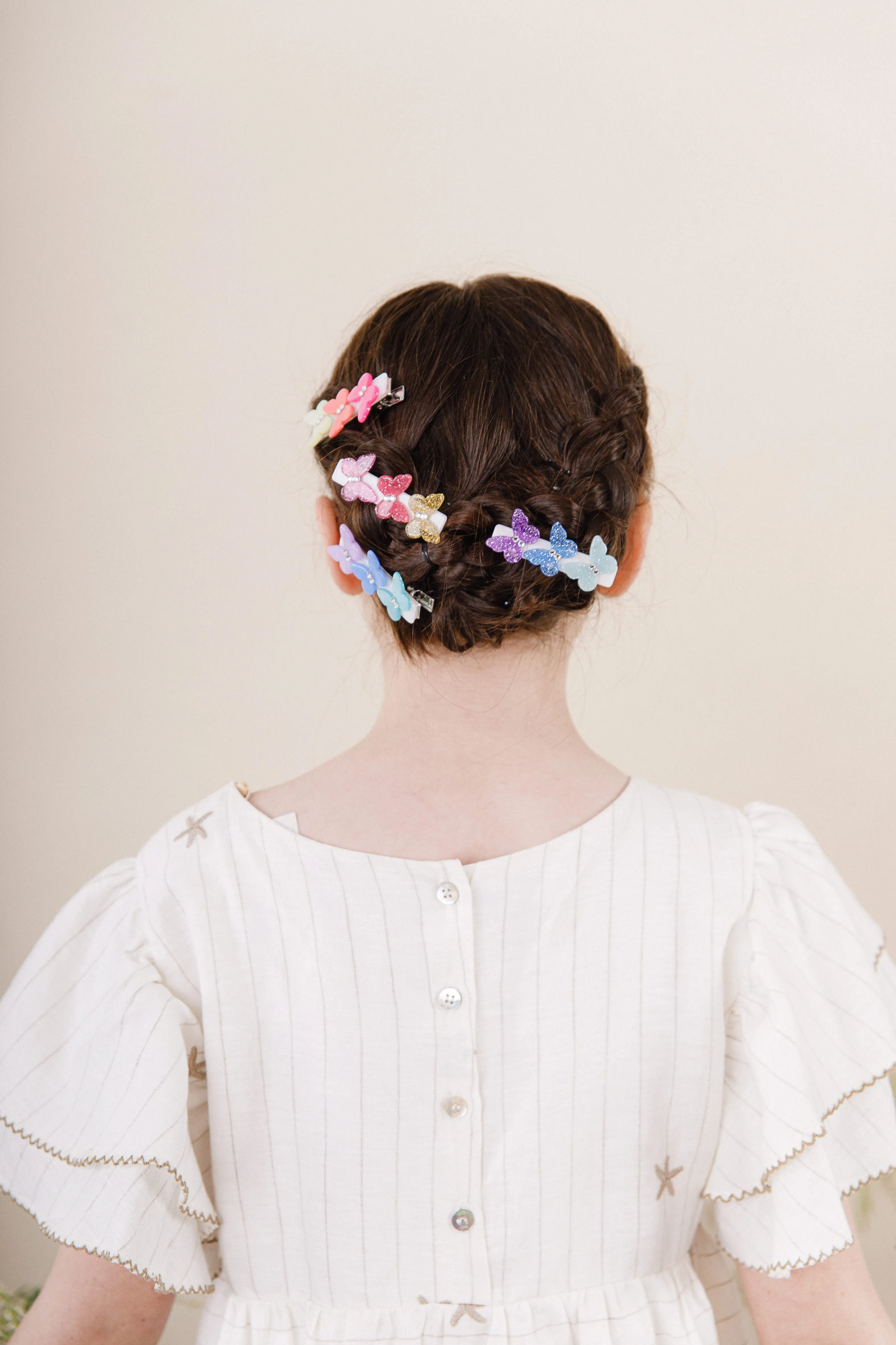 SPR - Butterflies Spring Colors Hair Clips