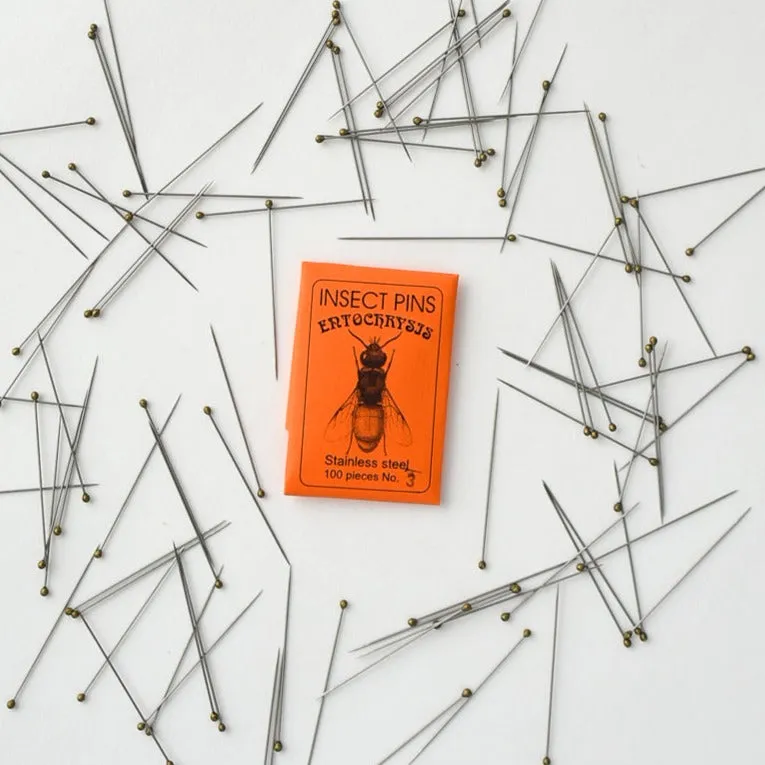 Stainless steel dressmaking pins