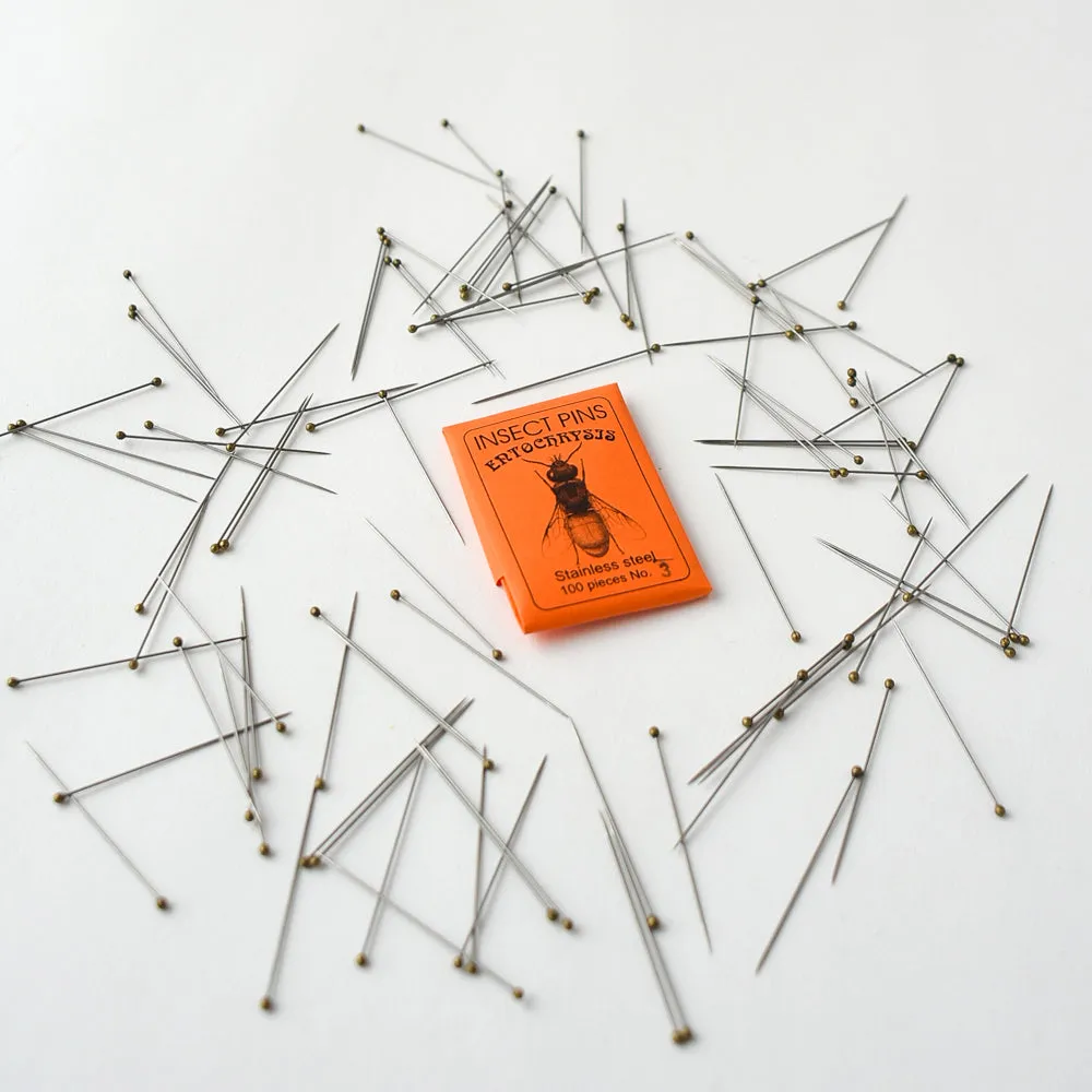 Stainless steel dressmaking pins