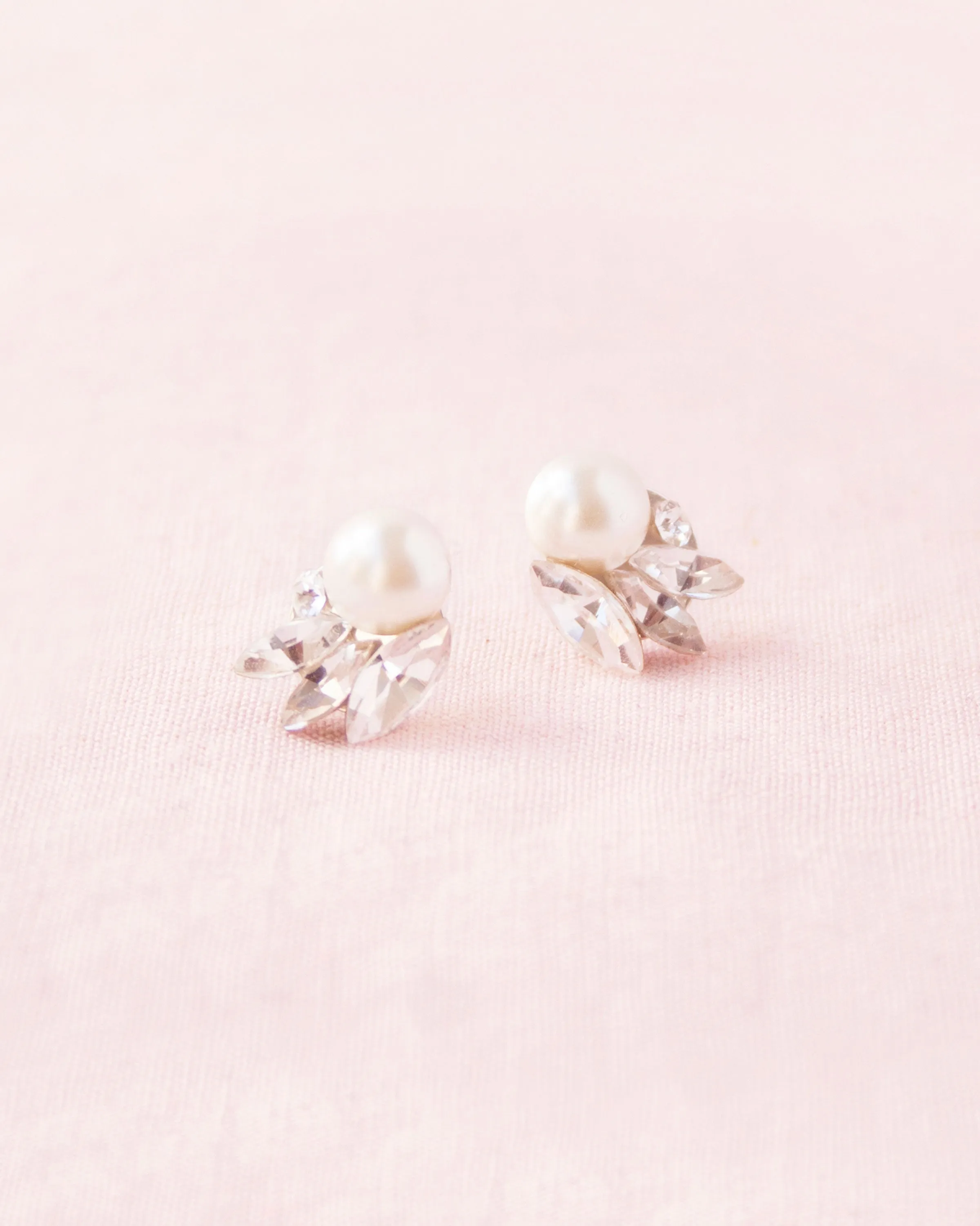 Starlight Pearl & Crystal Earrings