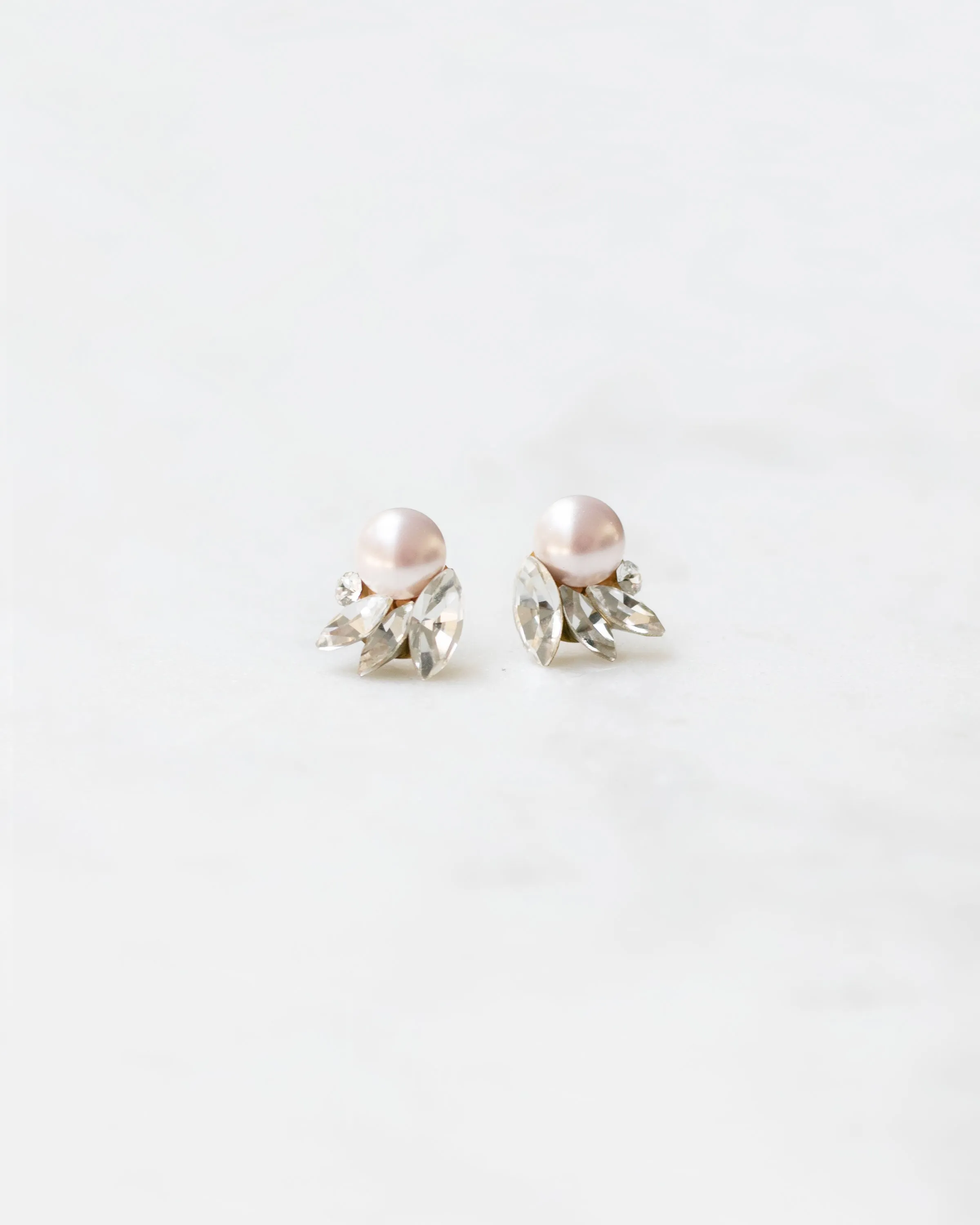 Starlight Pearl & Crystal Earrings