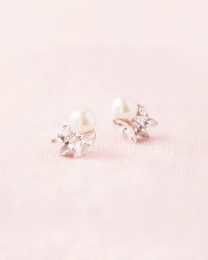 Starlight Pearl & Crystal Earrings