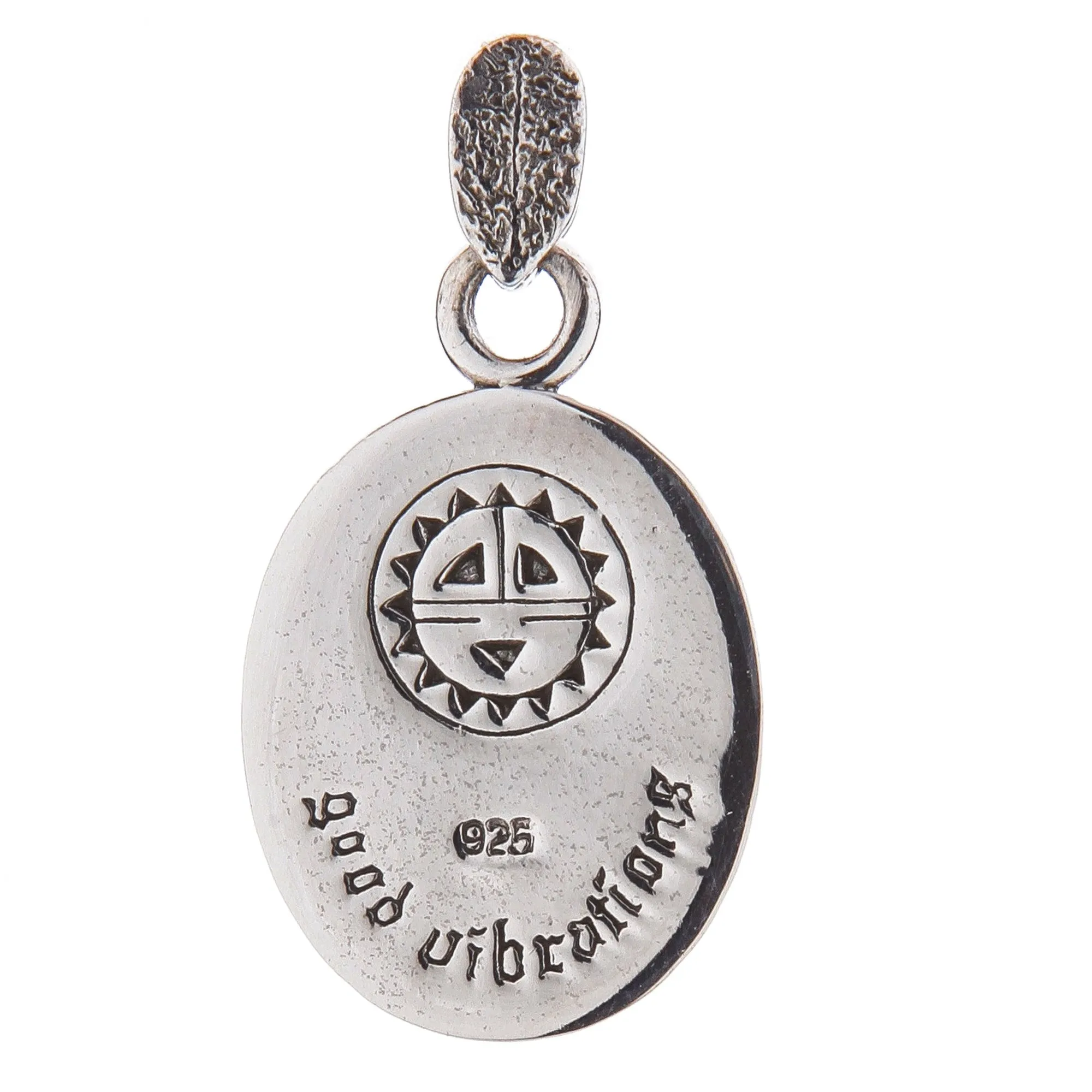Sterling Silver Brass Kokopelli Pendant