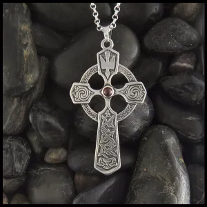 Sterling Silver Trinity Celtic Cross Pendant