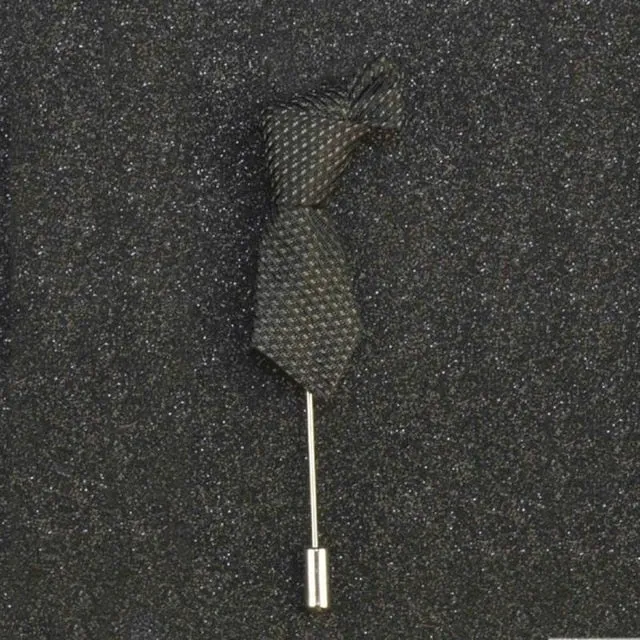Stripped Tie Shape Lapel Pin