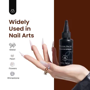 Super Sticky Nail Art Rhinestone Glue Gel | 45ML