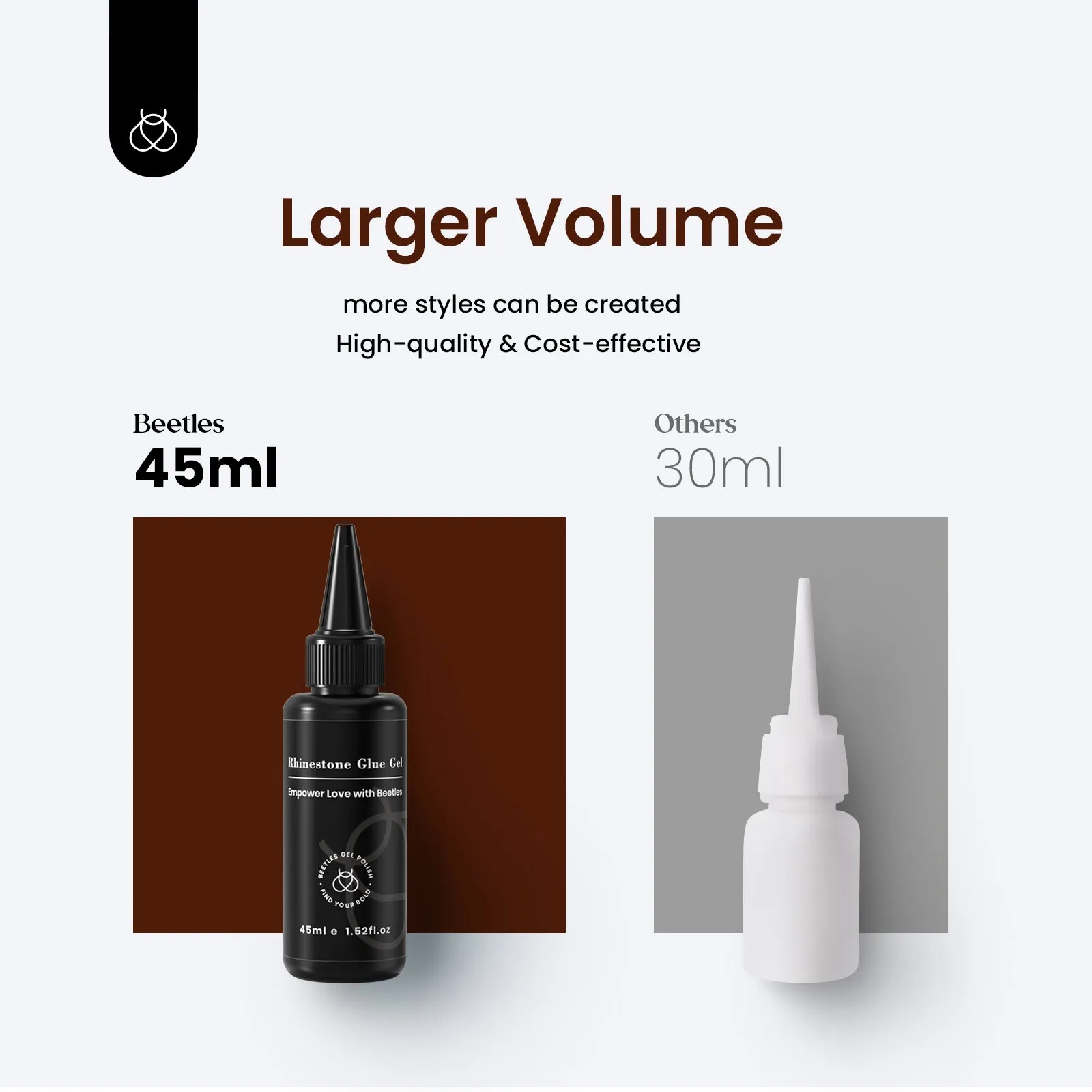 Super Sticky Nail Art Rhinestone Glue Gel | 45ML