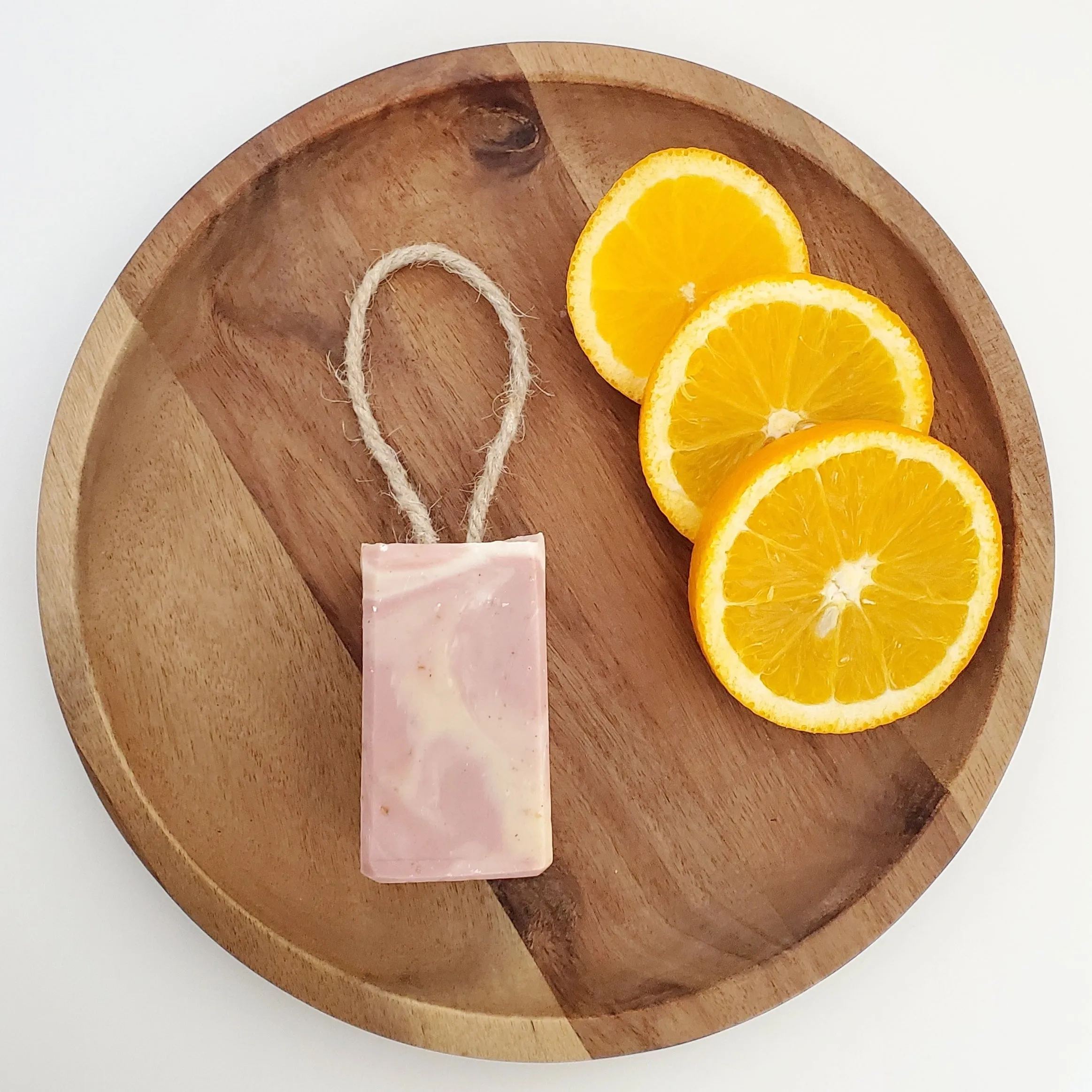 Sweet Orange & Lemongrass Vegan Shaving Soap