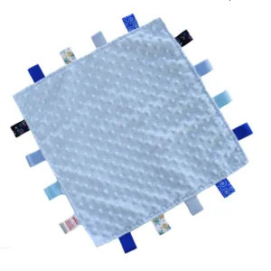 Taggy Blanket - Blue