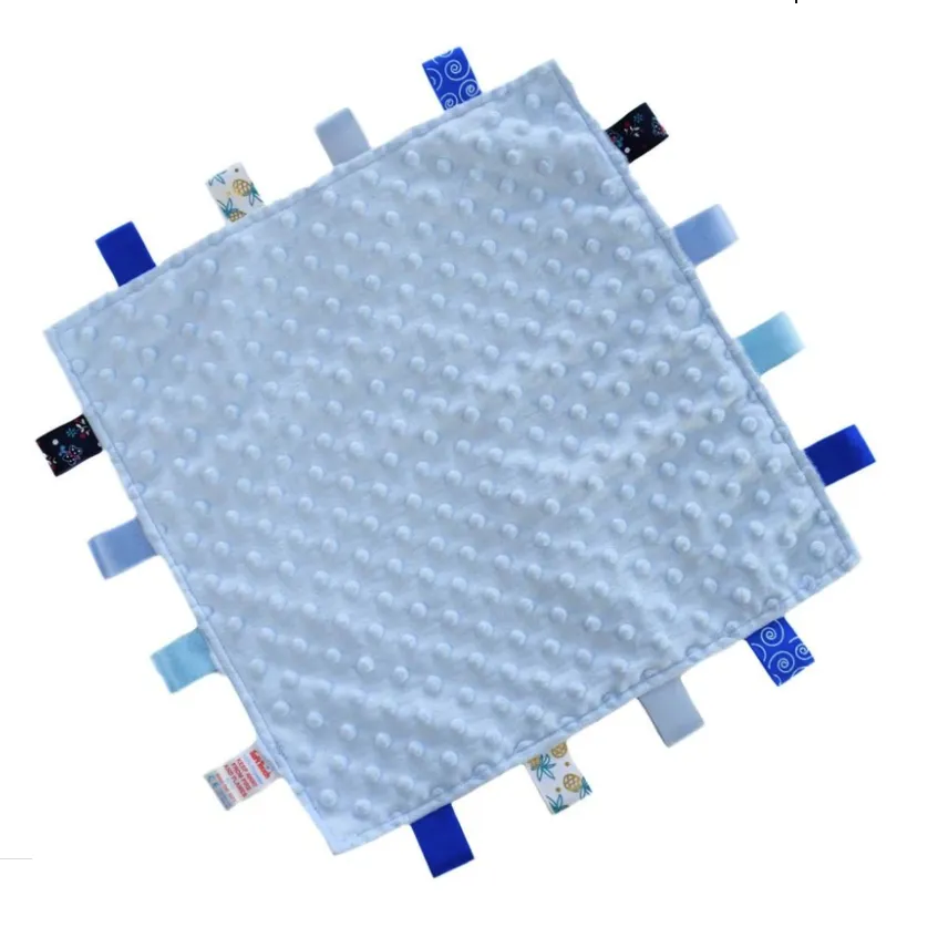 Taggy Blanket - Blue