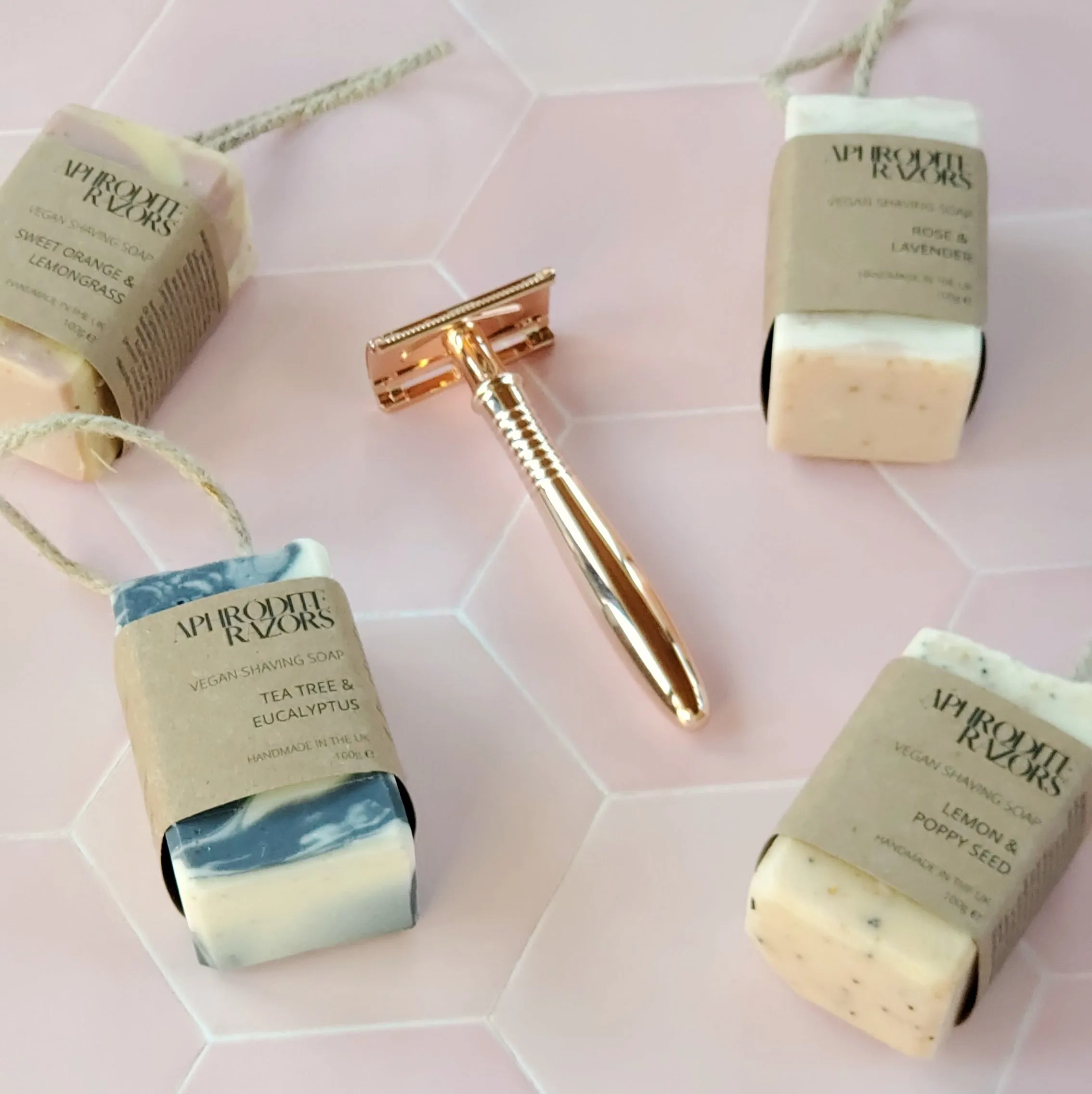 Tea Tree & Eucalyptus Vegan Shaving Soap