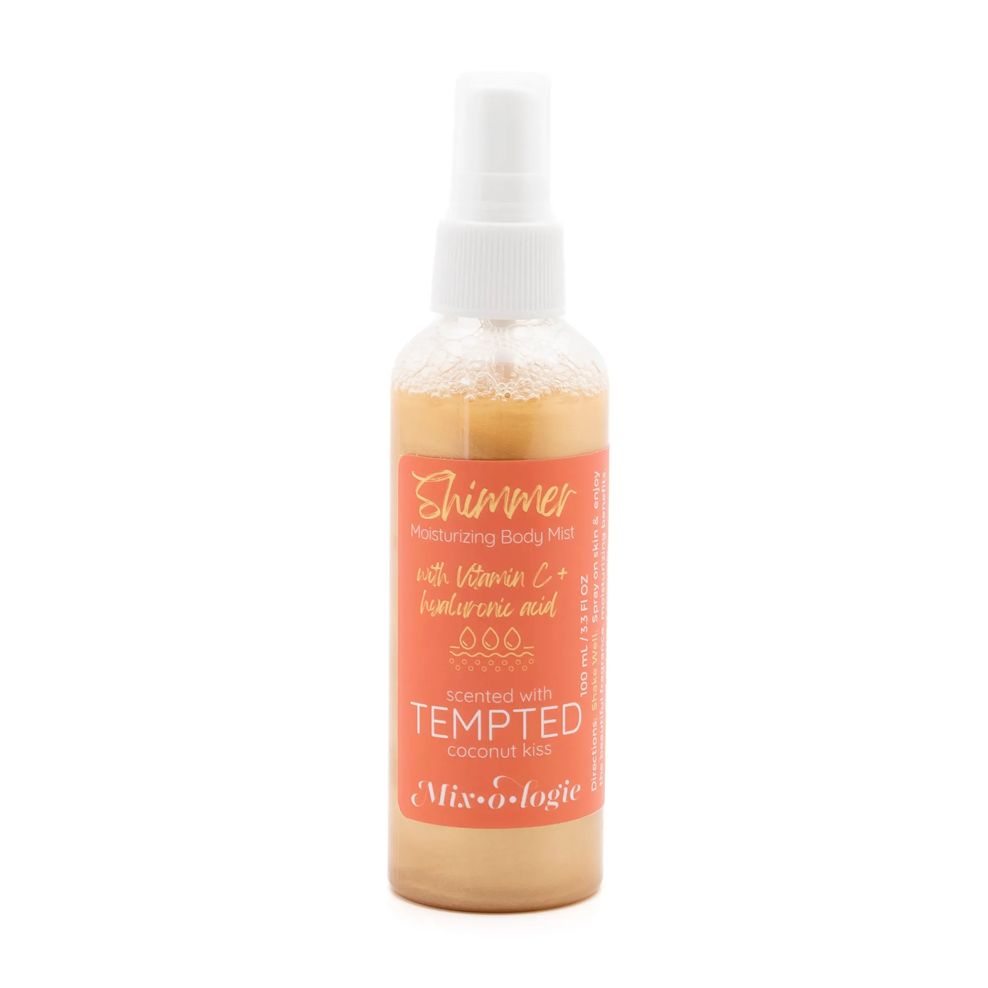 Tempted (coconut kiss) SHIMMER Body Mist