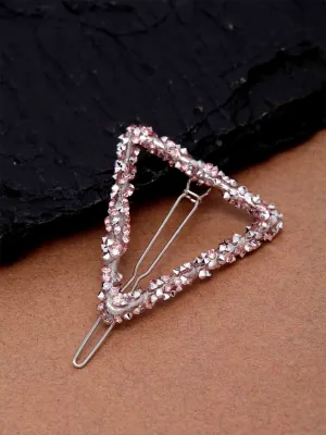 Tesia Triangular Sparkle HairPin