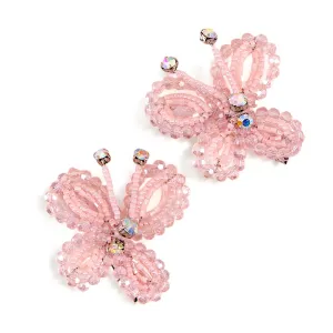 The Meadows & Dreams Crystal Girls Butterfly Clip Set