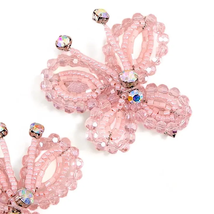 The Meadows & Dreams Crystal Girls Butterfly Clip Set
