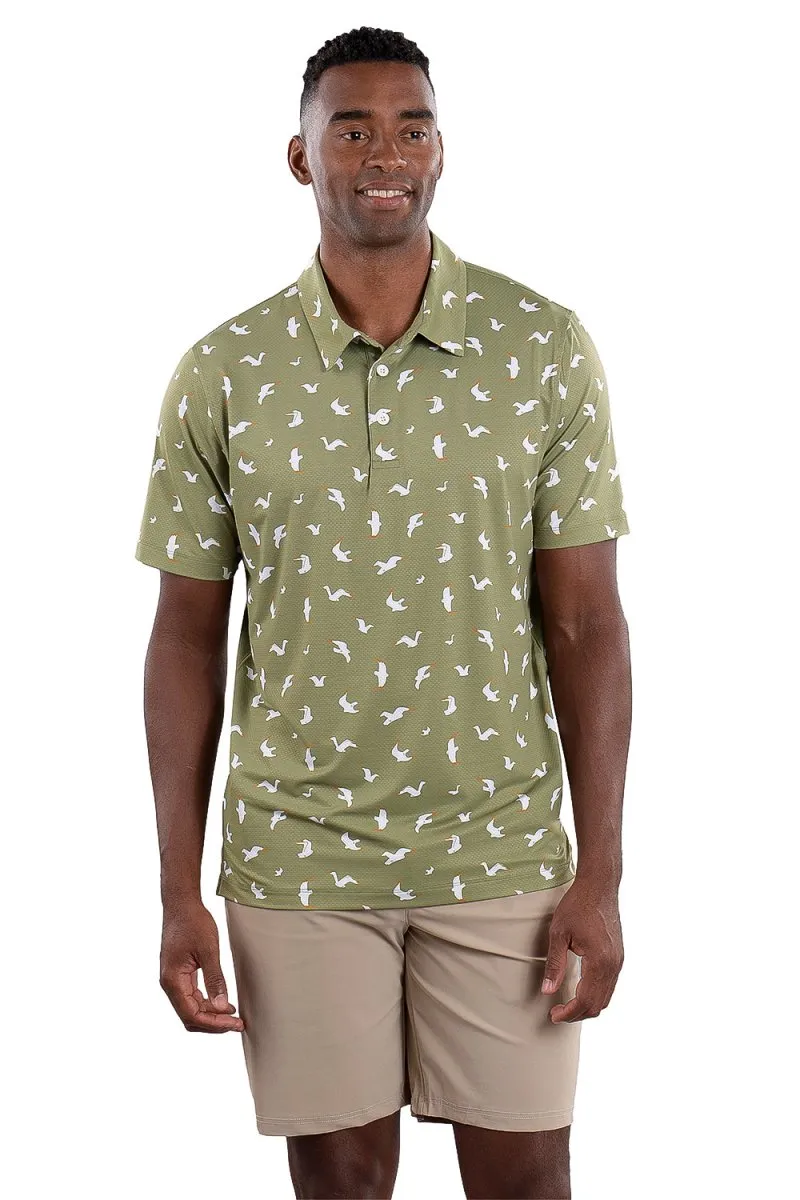 Toby Polo Seagull Print - FINAL SALE