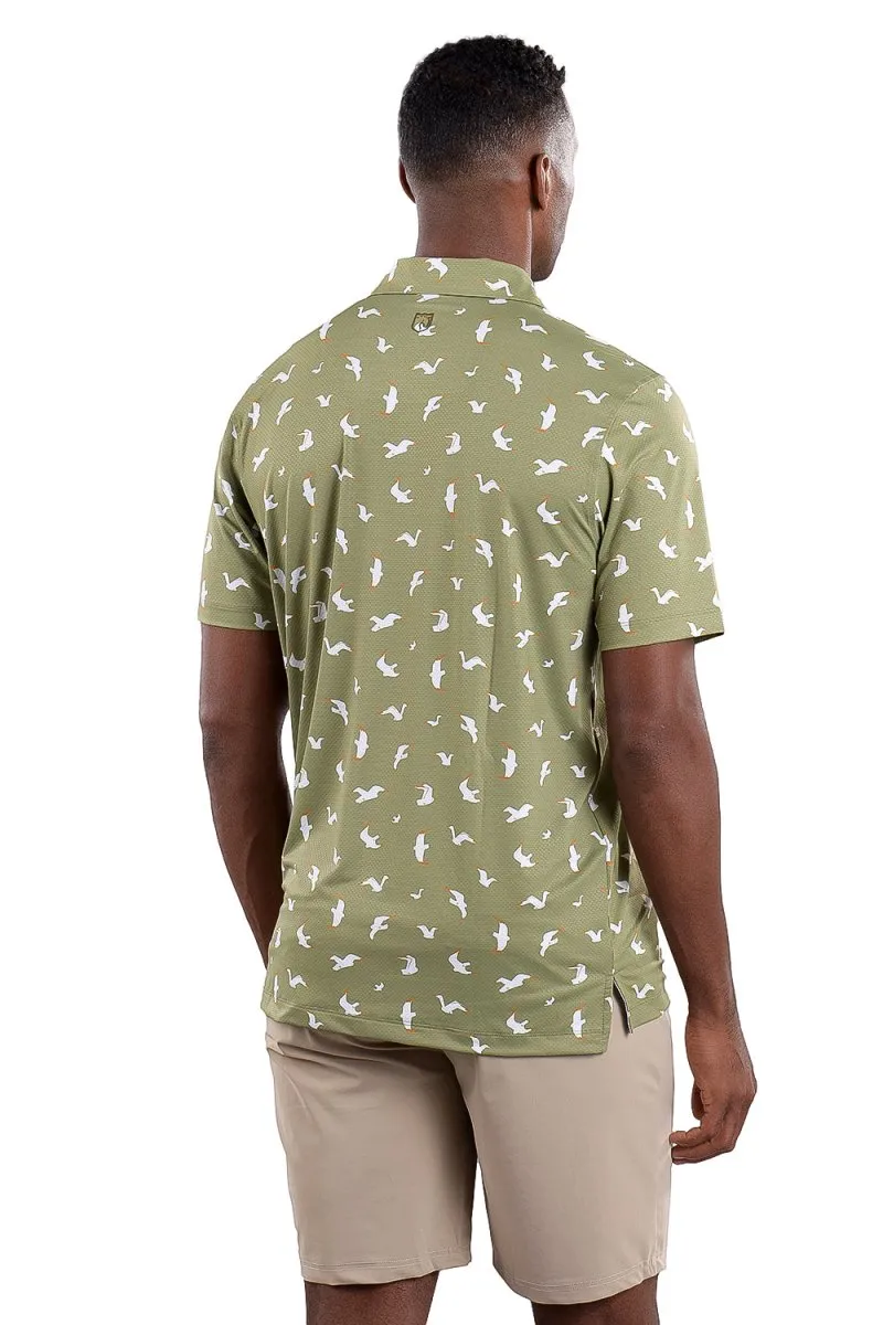 Toby Polo Seagull Print - FINAL SALE