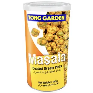 Tong Garden Coated Green Peas Masala Flavour 180g