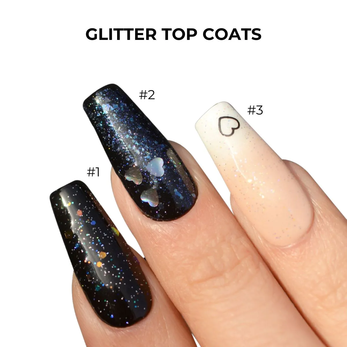 Top Coat - Glitter #1