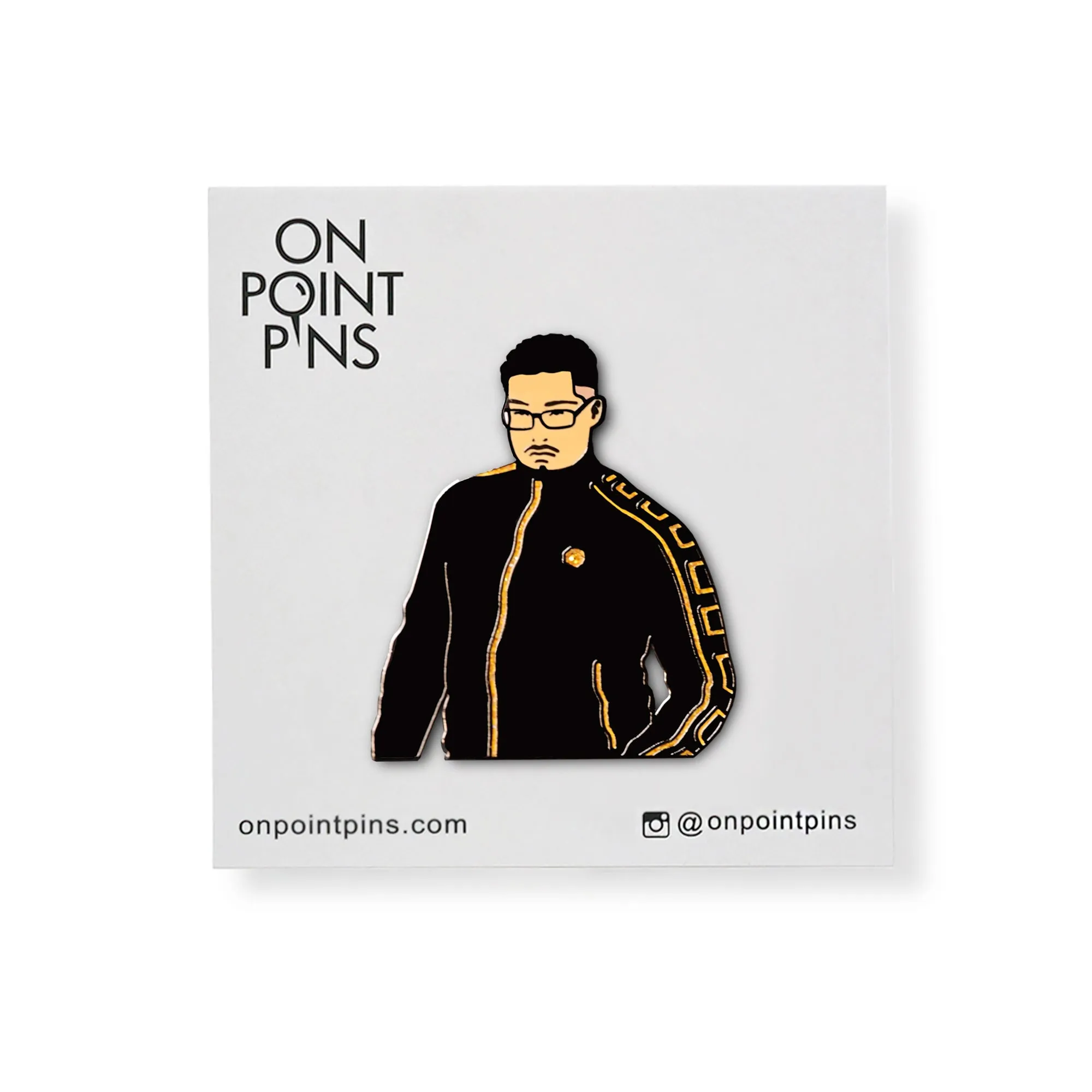 Tough Guy Meme Lapel Enamel Pin