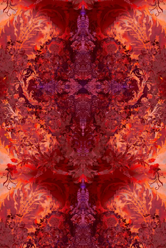 tourmaline damask velvet fabric