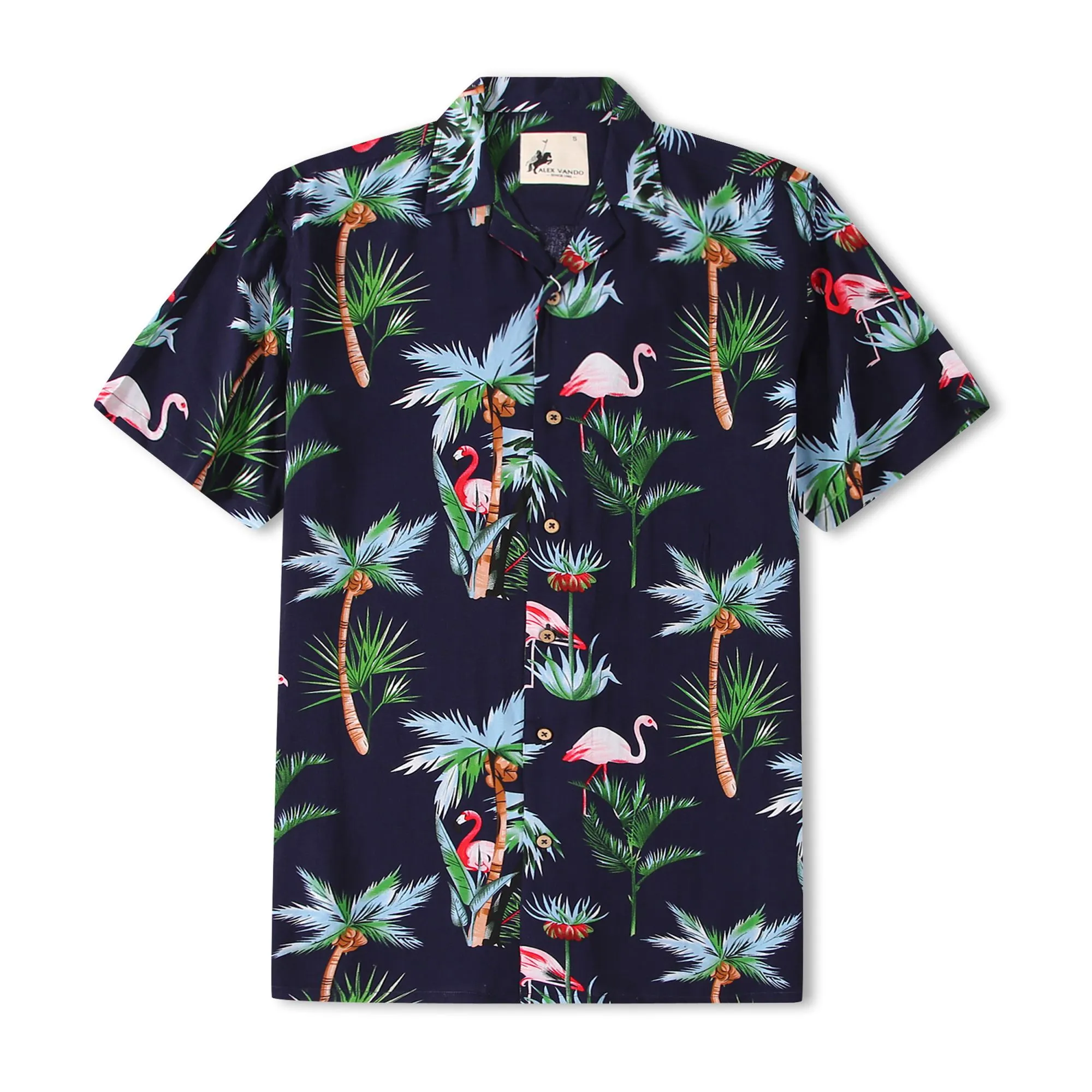 Tropical Flamingo Hawaiian Shirt