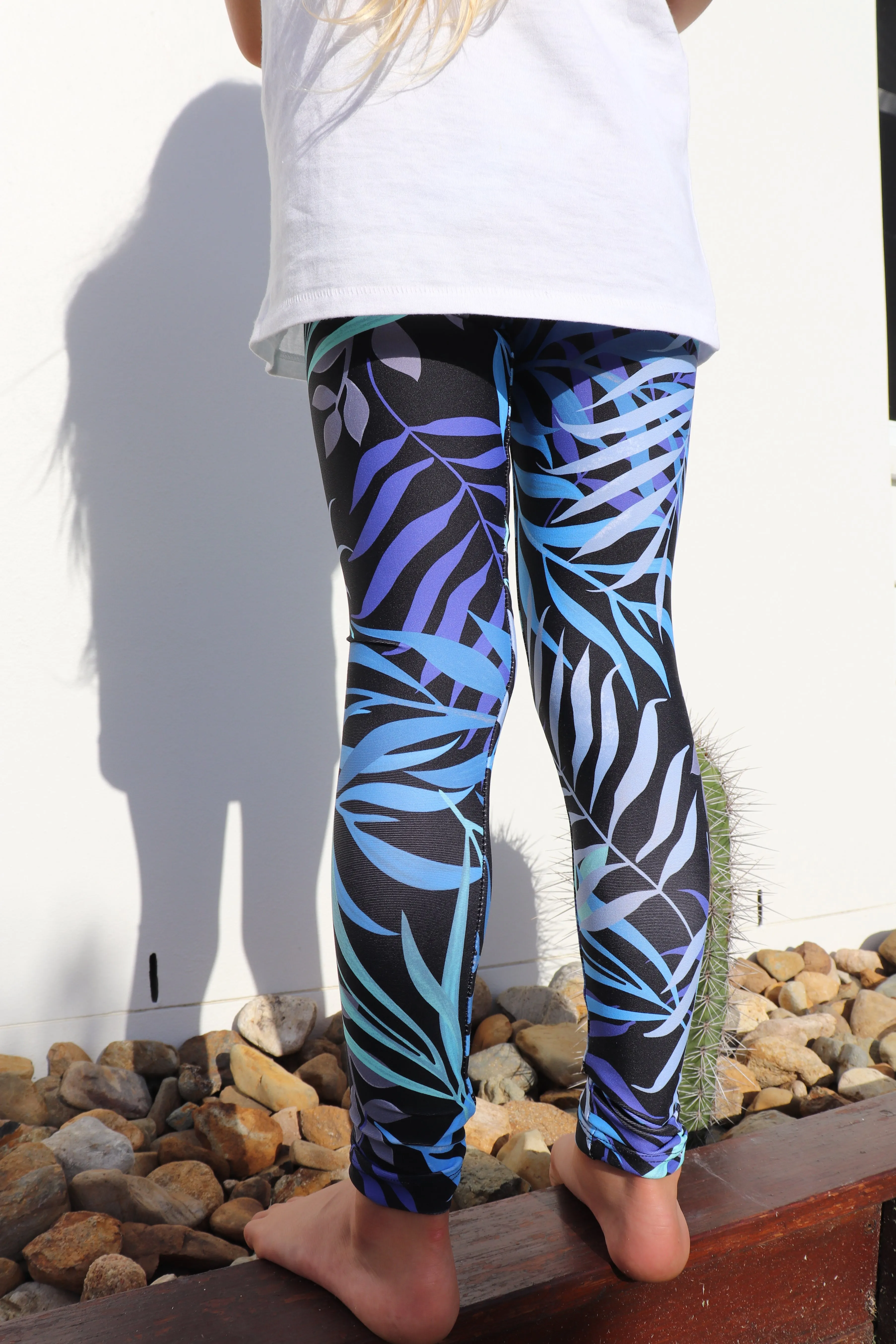 Tropical Palm Mini Me Leggings