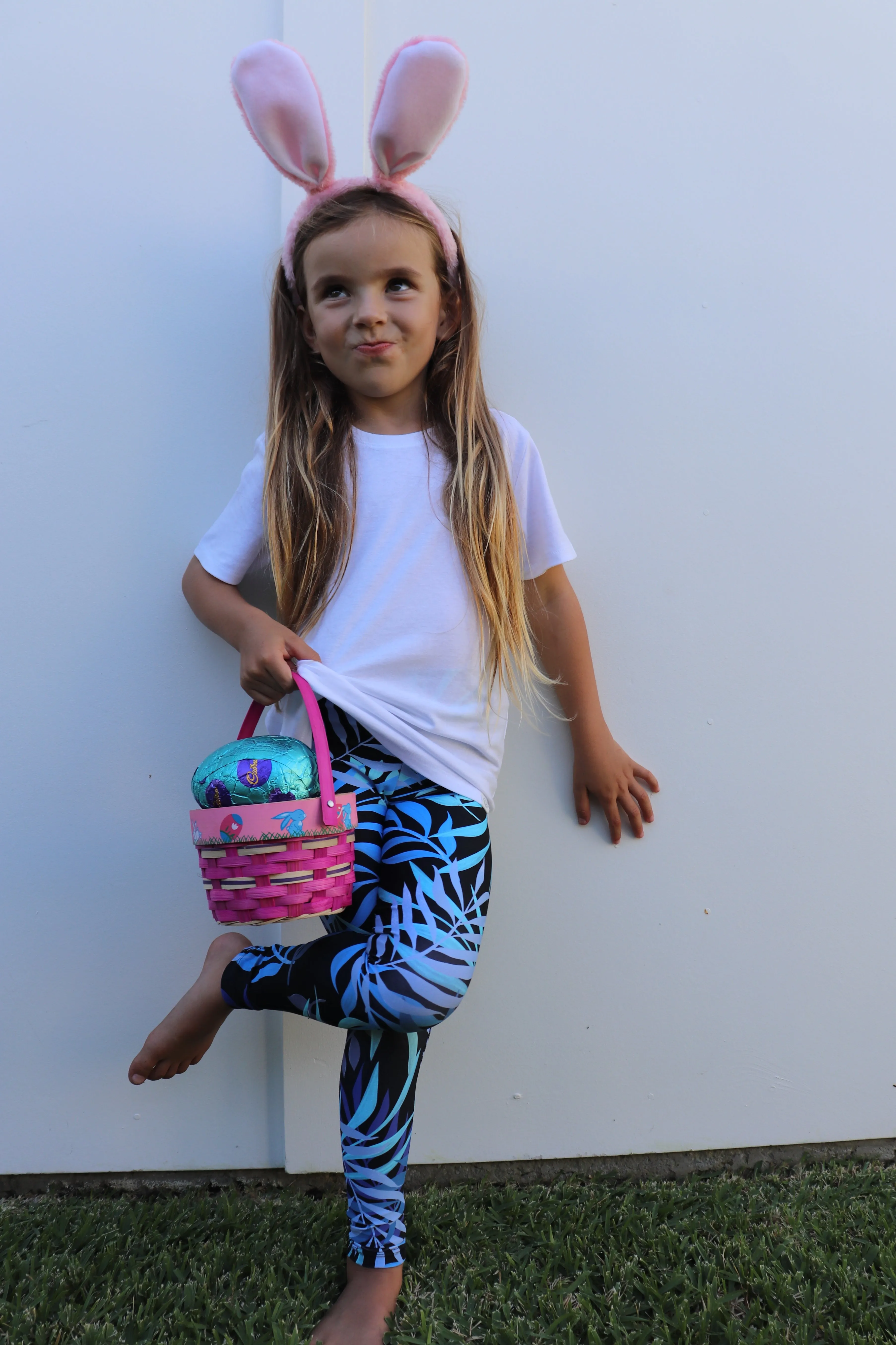 Tropical Palm Mini Me Leggings