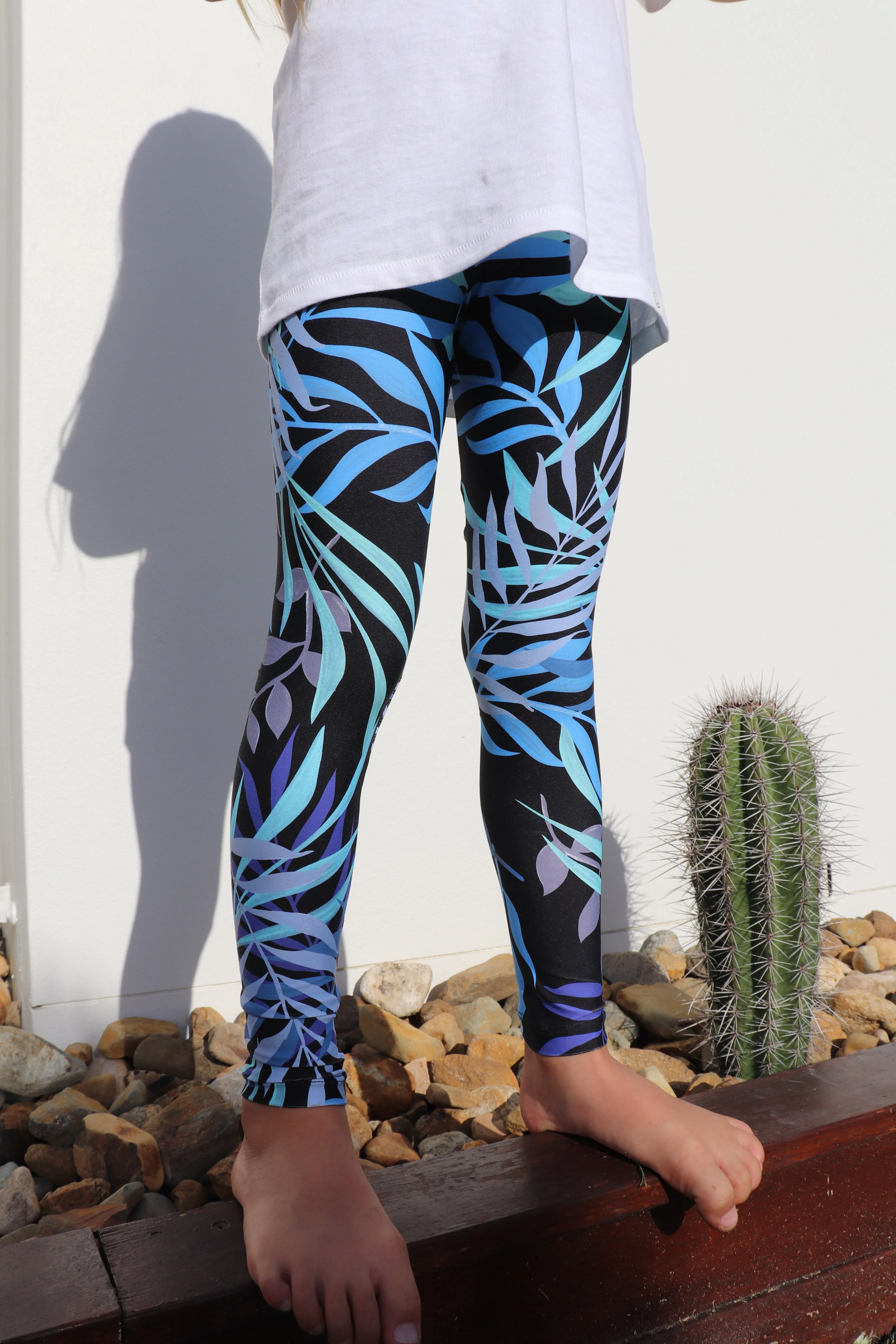 Tropical Palm Mini Me Leggings
