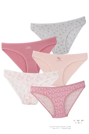 Tropical summer underwear set