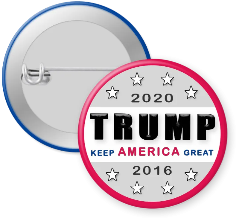 Trump 2016-2020 Campaign Button Sets